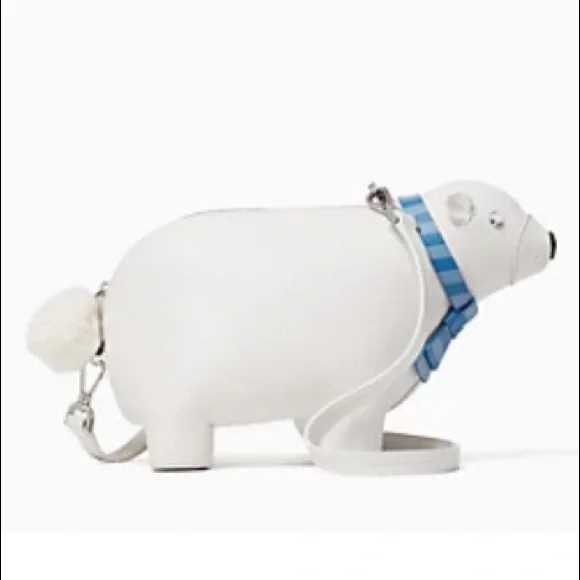 Kate Spade NWT Arctic Friends Polar Bear Crossbody - HOST PICK! 🏆 - Picture 2 of 7